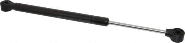 Value Collection - 0.24" Rod Diam, 0.59" Tube Diam, 20 Lb Capacity, Fixed Force Gas Spring - 12" Extended Length, 3.5" Stroke Length, Plastic Ball Socket, Black Nitride Piston - Apex Tool & Supply