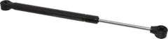 Value Collection - 0.24" Rod Diam, 0.59" Tube Diam, 20 Lb Capacity, Fixed Force Gas Spring - 12" Extended Length, 3.5" Stroke Length, Plastic Ball Socket, Black Nitride Piston - Apex Tool & Supply