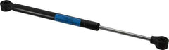 Value Collection - 0.24" Rod Diam, 0.59" Tube Diam, 60 Lb Capacity, Fixed Force Gas Spring - 12" Extended Length, 3.5" Stroke Length, Plastic Ball Socket, Black Nitride Piston - Apex Tool & Supply