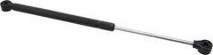 Value Collection - 0.24" Rod Diam, 0.59" Tube Diam, 40 Lb Capacity, Fixed Force Gas Spring - 14.5" Extended Length, 5" Stroke Length, Plastic Ball Socket, Black Nitride Piston - Apex Tool & Supply