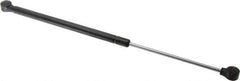 Value Collection - 0.24" Rod Diam, 0.59" Tube Diam, 20 Lb Capacity, Fixed Force Gas Spring - 17.19" Extended Length, 6.18" Stroke Length, Plastic Ball Socket, Black Nitride Piston - Apex Tool & Supply