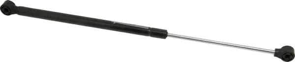 Value Collection - 0.24" Rod Diam, 0.59" Tube Diam, 40 Lb Capacity, Fixed Force Gas Spring - 17.19" Extended Length, 6.18" Stroke Length, Plastic Ball Socket, Black Nitride Piston - Apex Tool & Supply
