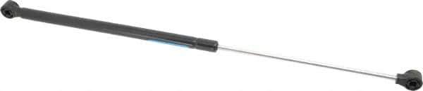 Value Collection - 0.24" Rod Diam, 0.59" Tube Diam, 60 Lb Capacity, Fixed Force Gas Spring - 19.68" Extended Length, 8" Stroke Length, Plastic Ball Socket, Black Nitride Piston - Apex Tool & Supply