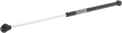 Value Collection - 0.24" Rod Diam, 0.59" Tube Diam, 80 Lb Capacity, Fixed Force Gas Spring - 19.68" Extended Length, 8" Stroke Length, Plastic Ball Socket, Black Nitride Piston - Apex Tool & Supply