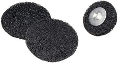 3M - 7" Very Coarse Grade Silicon Carbide Deburring Disc - 7/8" Center Hole, Arbor Connection, Black, 3,300 Max RPM - Apex Tool & Supply