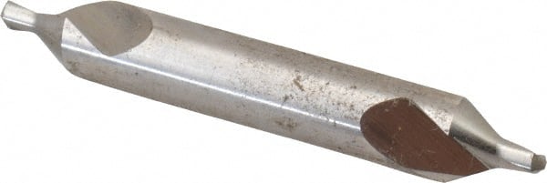 Magafor - #4 Plain Cut 60° Incl Angle High Speed Steel Combo Drill & Countersink - Apex Tool & Supply