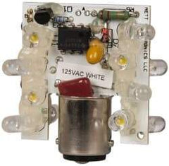 Eaton Cutler-Hammer - Yellow, Visible Signal Replacement Lens - 4, 13, 4X NEMA Rated, For Use with E26 Series Stacklights - Apex Tool & Supply