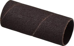 Made in USA - 80 Grit Aluminum Oxide Coated Spiral Band - 3/4" Diam x 2" Wide, Medium Grade - Apex Tool & Supply