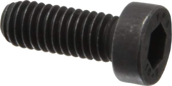 Value Collection - M6x1.00 Metric Coarse Hex Socket Drive, Low Socket Cap Screw - Grade 10.9 Alloy Steel, Black Oxide Finish, Fully Threaded, 16mm Length Under Head - Apex Tool & Supply