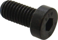 Value Collection - M8x1.25 Metric Coarse Hex Socket Drive, Low Socket Cap Screw - Grade 10.9 Alloy Steel, Black Oxide Finish, Fully Threaded, 16mm Length Under Head - Apex Tool & Supply