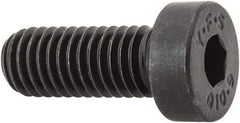 Value Collection - M8x1.25 Metric Coarse Hex Socket Drive, Low Socket Cap Screw - Grade 10.9 Alloy Steel, Black Oxide Finish, Fully Threaded, 20mm Length Under Head - Apex Tool & Supply
