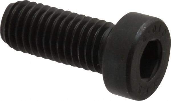 Value Collection - M10x1.50 Metric Coarse Hex Socket Drive, Low Socket Cap Screw - Grade 10.9 Alloy Steel, Black Oxide Finish, Fully Threaded, 25mm Length Under Head - Apex Tool & Supply