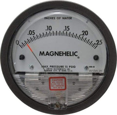 Dwyer - 15 Max psi, 4% Accuracy, NPT Thread Air Filter Kit - 1/8 Inch Thread, 1/4 Inch Water Column, 140°F Max - Apex Tool & Supply