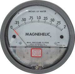 Dwyer - 15 Max psi, 2% Accuracy, NPT Thread Air Filter Kit - 1/8 Inch Thread, 2 Inch Water Column, 140°F Max - Apex Tool & Supply