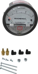 Dwyer - 15 Max psi, 2% Accuracy, NPT Thread Air Filter Kit - 1/8 Inch Thread, 3 Inch Water Column, 140°F Max - Apex Tool & Supply