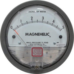 Dwyer - 15 Max psi, 2% Accuracy, NPT Thread Air Filter Kit - 1/8 Inch Thread, 5 Inch Water Column, 140°F Max - Apex Tool & Supply