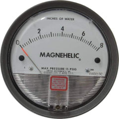 Dwyer - 15 Max psi, 2% Accuracy, NPT Thread Air Filter Kit - 1/8 Inch Thread, 8 Inch Water Column, 140°F Max - Apex Tool & Supply