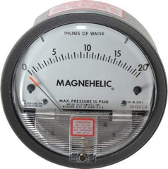 Dwyer - 15 Max psi, 2% Accuracy, NPT Thread Air Filter Kit - 1/8 Inch Thread, 20 Inch Water Column, 140°F Max - Apex Tool & Supply