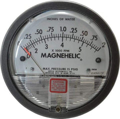 Dwyer - 15 Max psi, 2% Accuracy, NPT Thread Air Filter Kit - 1/8 Inch Thread, 2 Inch Water Column, 140°F Max - Apex Tool & Supply