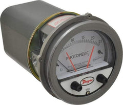 Dwyer - 25 Max psi, 2% Accuracy, NPT Thread Photohelic Pressure Switch - 1/8 Inch Thread, 25 Inch Water Column, 120°F Max - Apex Tool & Supply