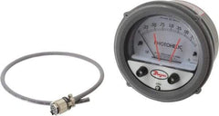 Dwyer - 25 Max psi, 2% Accuracy, NPT Thread Photohelic Pressure Switch - 1/8 Inch Thread, 2 Inch Water Column, 120°F Max - Apex Tool & Supply