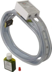 Dwyer - 50 Max psi, Slack Tube Manometer - -18 to 18 Inch Water Column, 130°F Max - Apex Tool & Supply