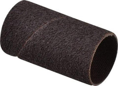 Made in USA - 50 Grit Aluminum Oxide Coated Spiral Band - 1" Diam x 2" Wide, Coarse Grade - Apex Tool & Supply
