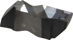 Kennametal - 3189NG K Grade KC5010, 4.8mm Cutting Width Carbide Grooving Insert - 3.81mm Max Depth of Cut, Right Hand, 0.57mm Corner Radius, TiAlN Finish - Apex Tool & Supply