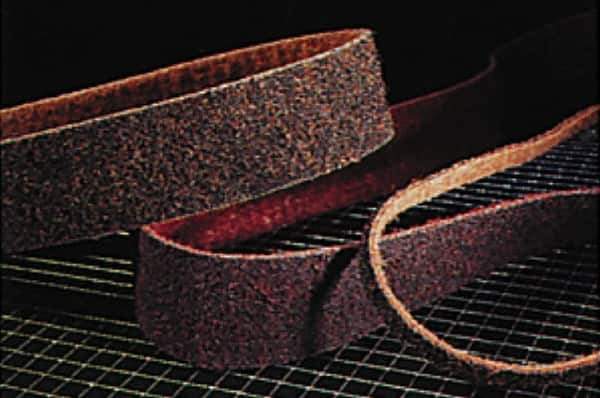 Superior Abrasives - 4" Wide x 132" OAL, Aluminum Oxide Abrasive Belt - Aluminum Oxide, Very Fine, Nonwoven - Apex Tool & Supply