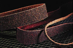Superior Abrasives - 4" Wide x 132" OAL, Aluminum Oxide Abrasive Belt - Aluminum Oxide, Coarse, Nonwoven - Apex Tool & Supply