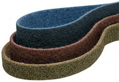 Superior Abrasives - 2" Wide x 132" OAL, Aluminum Oxide Abrasive Belt - Aluminum Oxide, Very Fine, Nonwoven - Apex Tool & Supply