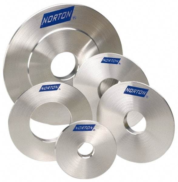 Norton - Deburring Wheel 2" Diam Reduced Bushing - Reduces Bushings from 2" to 1-1/4" Arbor Size, for 12" Diam Flap & Convolute Wheels - Apex Tool & Supply