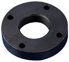 Keystone Threaded Products - 1-3/8 - 16 Int Thread, 1" Bar Diam, 2.76" Flange OD x 0.52" Thickness Precision Acme Mounting Flange - 4 Mounting Holes, Black Oxide Finish, Carbon Steel - Apex Tool & Supply