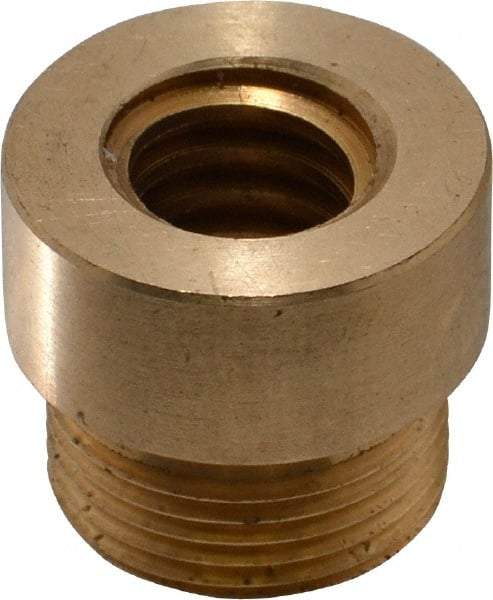 Keystone Threaded Products - 1.12" Long, 1" High, 1/2" Thread Length, Bronze, Right Hand, Round, Precision Acme Nut - 0.937-16 Thread Size, 2C Class of Fit - Apex Tool & Supply