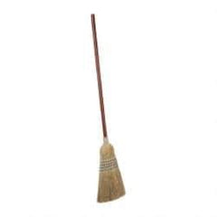 Rubbermaid - Corn Bristle Broom - Wood Handle, 12" Wide - Apex Tool & Supply