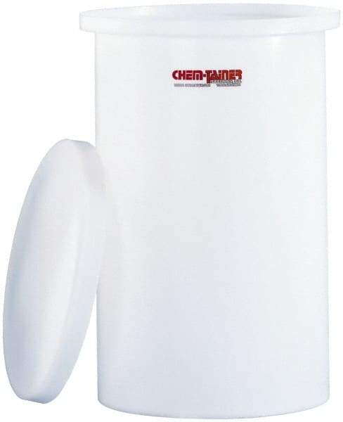 Made in USA - Round Polyethylene Tank Cover for 200 Gallon Container - 1/4" Thick - Apex Tool & Supply