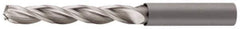 Walter-Titex - 8.5mm 130° Solid Carbide Jobber Drill - Bright Finish, Right Hand Cut, Spiral Flute, Straight Shank, 4.06" OAL, Standard Point - Apex Tool & Supply