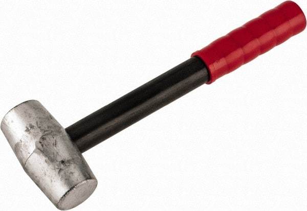 No-Mar - 5 Lb Head 1-5/8" Face Lead Hammer - Vinyl Handle - Apex Tool & Supply