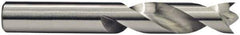 M.A. Ford - 6.4mm Spiral Flute Solid Carbide Screw Machine Drill Bit - Uncoated, Right Hand Cut, 32mm Flute Length, 64mm OAL, Straight Shank - Apex Tool & Supply