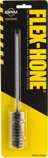 Brush Research Mfg. - 3/4" to 0.787" Bore Diam, 60 Grit, Boron Carbide Flexible Hone - Coarse, 8" OAL - Apex Tool & Supply