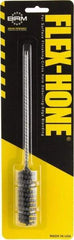 Brush Research Mfg. - 0.551" to 5/8" Bore Diam, 40 Grit, Aluminum Oxide Flexible Hone - Coarse, 8" OAL - Apex Tool & Supply