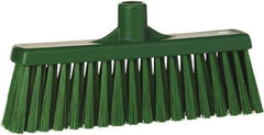 Vikan - 5-5/8" OAL Polyester Bristle Lobby Broom - 3" Bristle Length, 11" Wide - Apex Tool & Supply