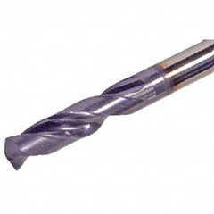 Iscar - 16.6mm 140° Spiral Flute Solid Carbide Screw Machine Drill Bit - Apex Tool & Supply