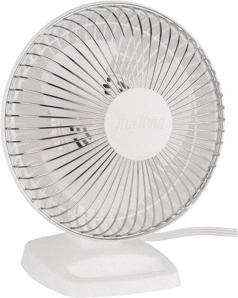 Air King - 6" Blade, 191 Max CFM, Desk Fan - 0.19/0.14 Amps, 120 Volts, 2 Speed - Apex Tool & Supply