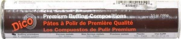 Dico - 1/4 Lb Emery Compound - Black, Use on Hard Metals, Iron & Steel - Apex Tool & Supply