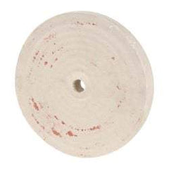 Divine Brothers - 8" Diam x 1" Thick Unmounted Buffing Wheel - Polishing Wheel, 3/4" Arbor Hole - Apex Tool & Supply