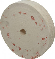 Divine Brothers - 10" Diam x 2" Thick Unmounted Buffing Wheel - Polishing Wheel, 1-1/4" Arbor Hole - Apex Tool & Supply