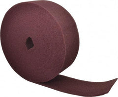 Superior Abrasives - 30' Long x 4" Wide Nonwoven Roll - Very Fine Grade, Red, Aluminum Oxide - Apex Tool & Supply