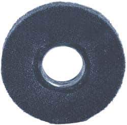3M - 6" Diam Aluminum Oxide Cutting, Polishing Flap Wheel - 2" Hole, 2" Wide, Density 7, Nonwoven, Medium Grade, 4,000 Max RPM - Apex Tool & Supply
