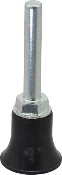 Standard Abrasives - 1" Diam Quick-Change Type S Disc Backing Pad - 1/4" Shank Diam, Medium Density, 40,000 RPM, SocAtt Compatible - Apex Tool & Supply